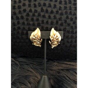 Vintage Sarah Coventry Clip Gold Earrings Estate